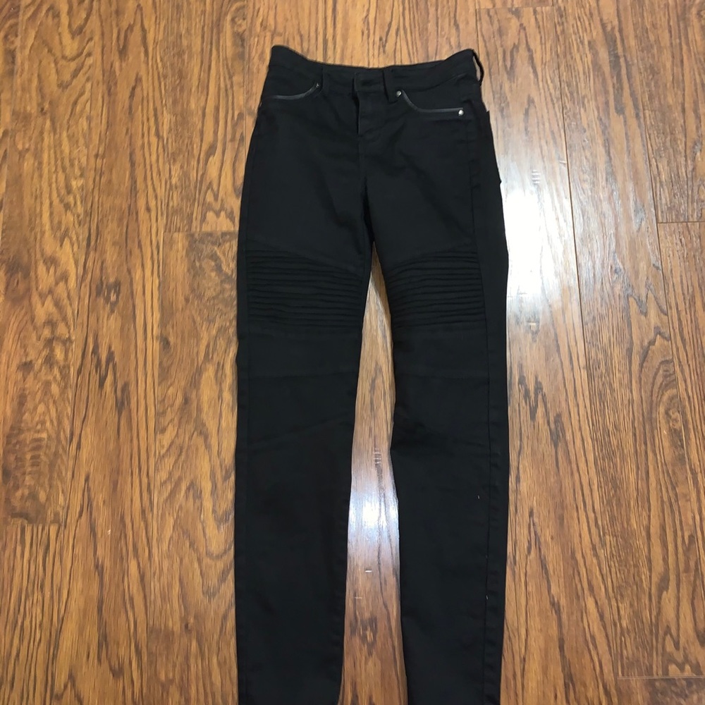 Black stretch jeans